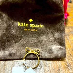 Kate spade bow ring